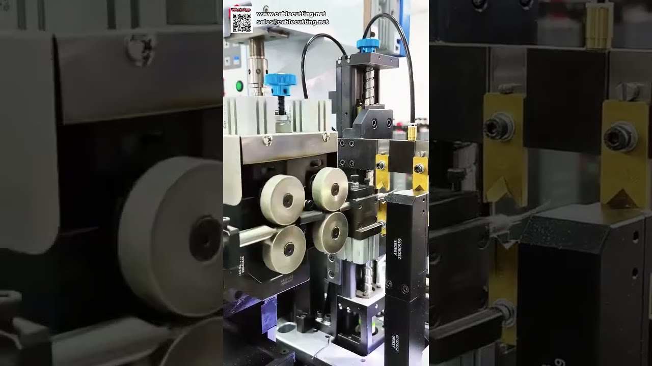 Máquina de Crimpado Automático de Terminales Simple y Doble: Estable y Duradera