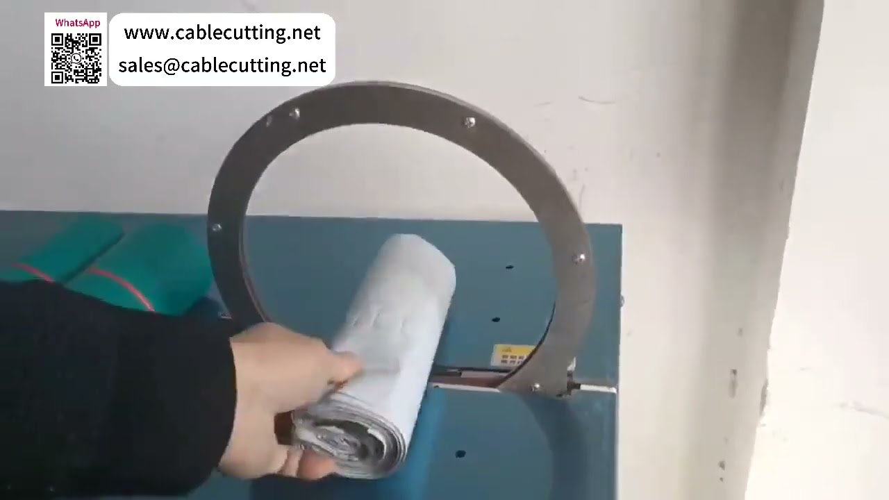 Máquina Automática para Atar y Agrupar Cables Eléctricos Gruesos - Procesamiento Industrial Pesado