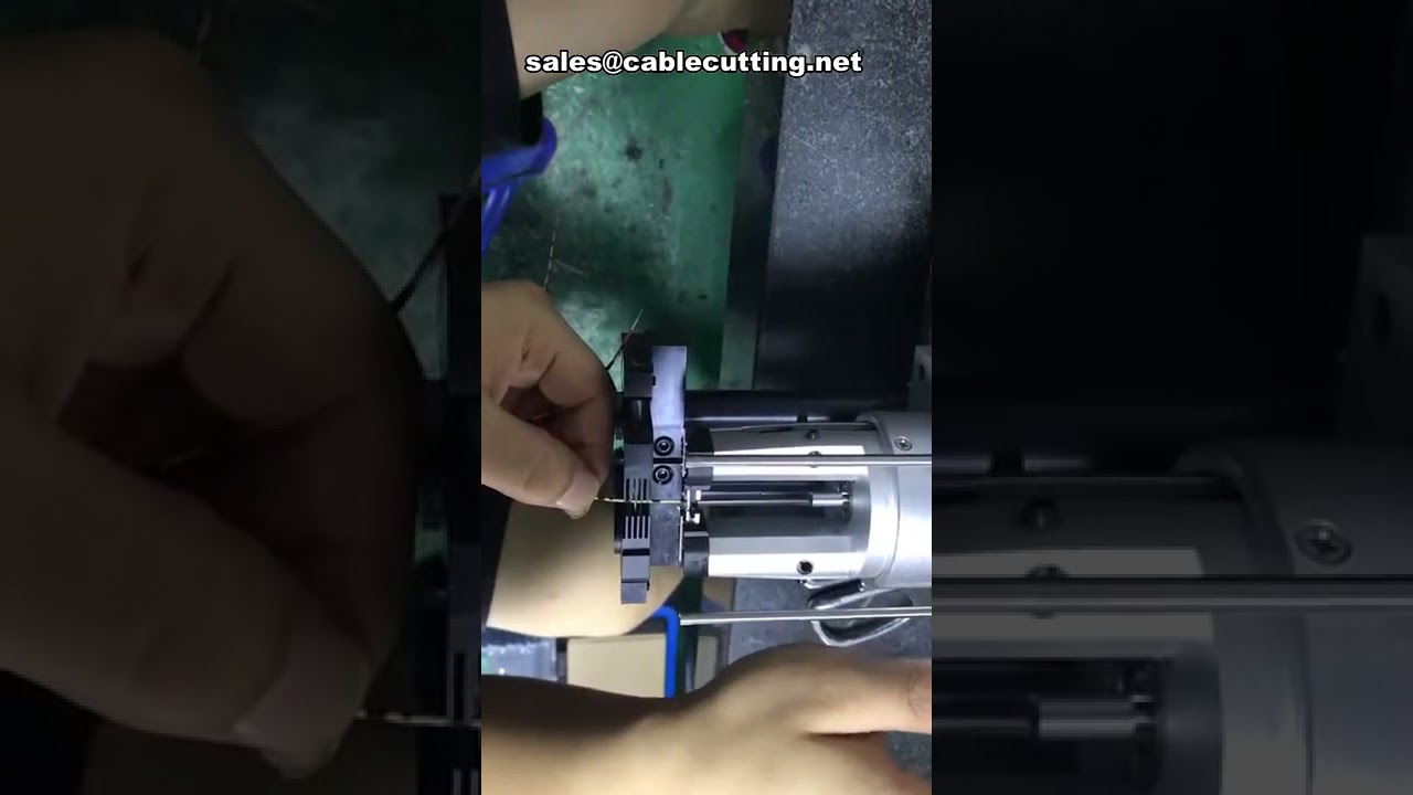 Máquina pelacables coaxial: eficiencia y precisión industrial