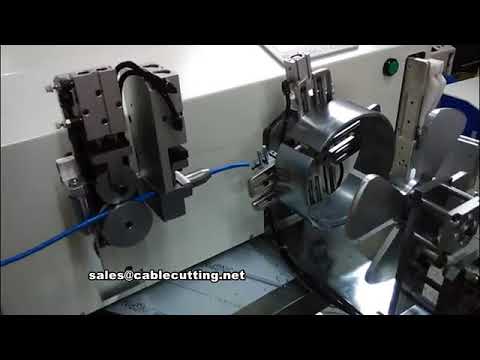 Máquina de Bobinado y Atado de Cables con Conteo y Corte Automático