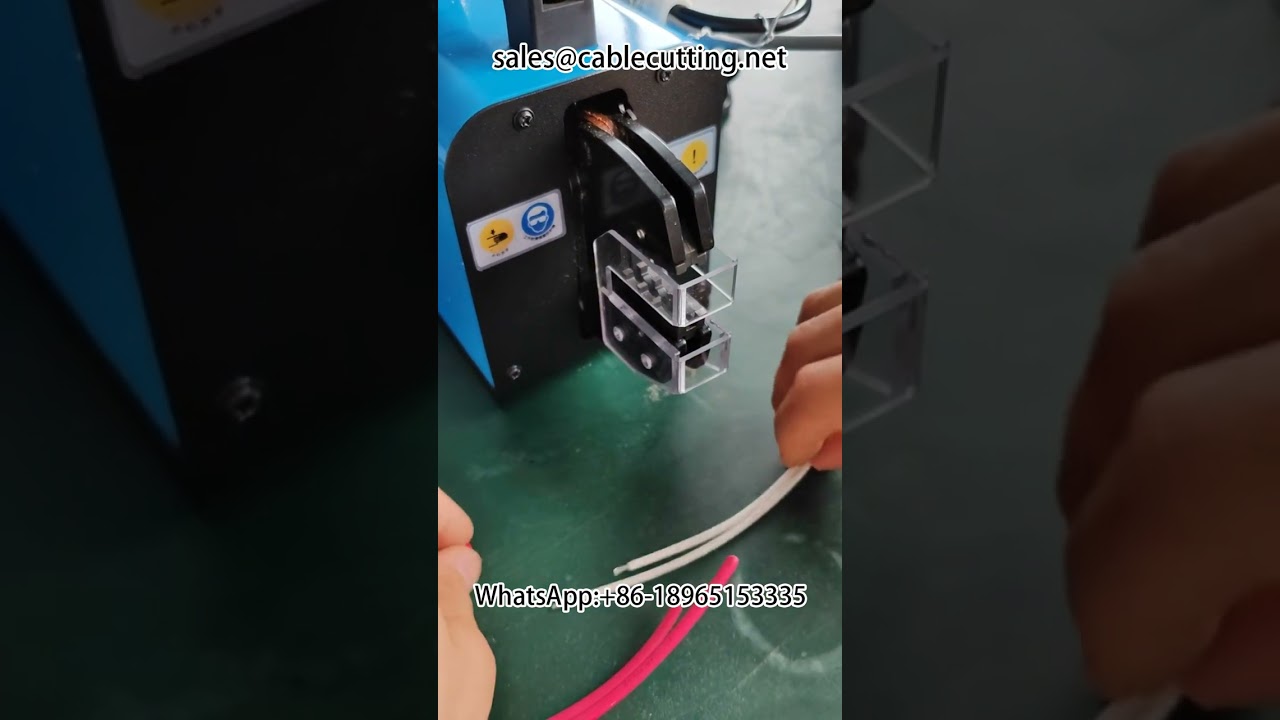 Máquina de crimpado neumático #equipo de terminales #arnés de cables #procesamiento de cables