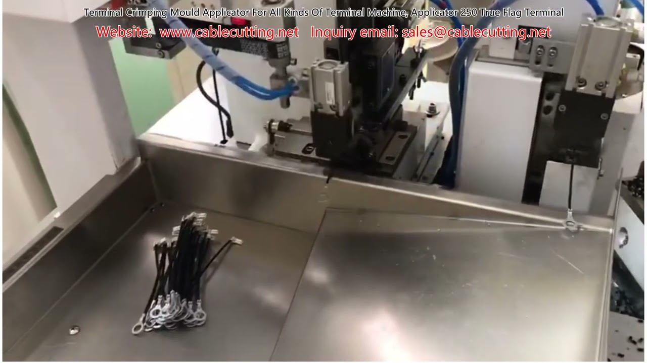 Aplicador de Molde de Crimpado para Terminales – Compatible con Toda Máquina, Aplicador 250 True Flag