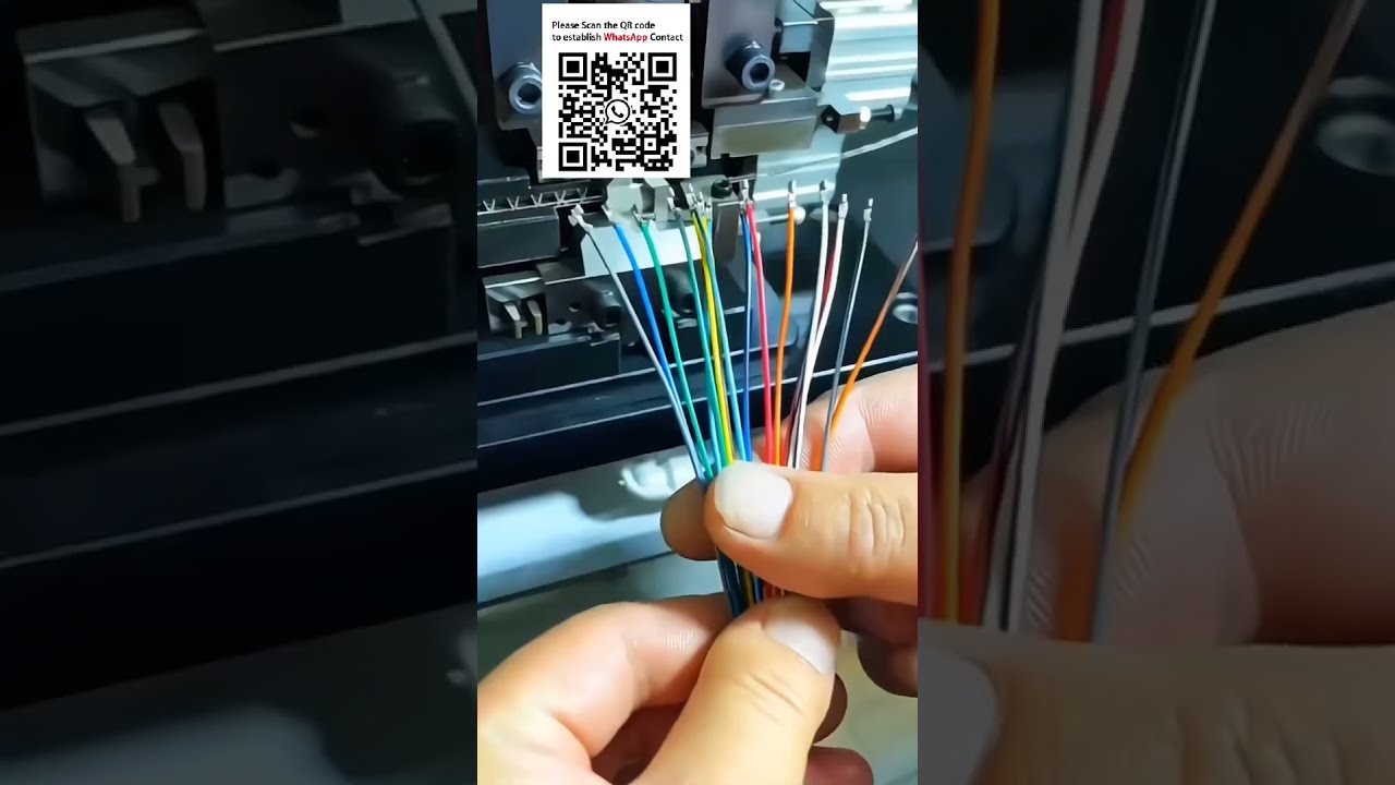 Máquina Automática de Pelar y Crimpar Cables con Monitoreo de Presión | #SmartManu