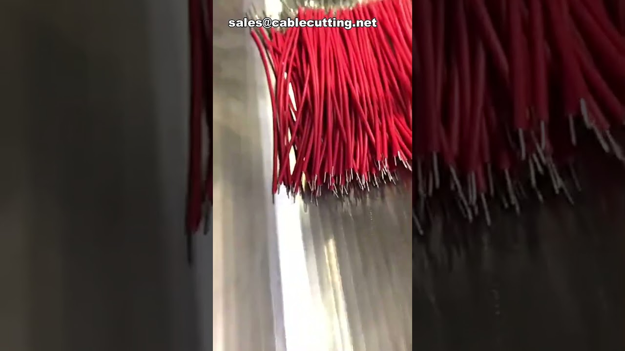 Máquina automática de corte, pelado y crimpado de terminales de alta velocidad para cables diversos
