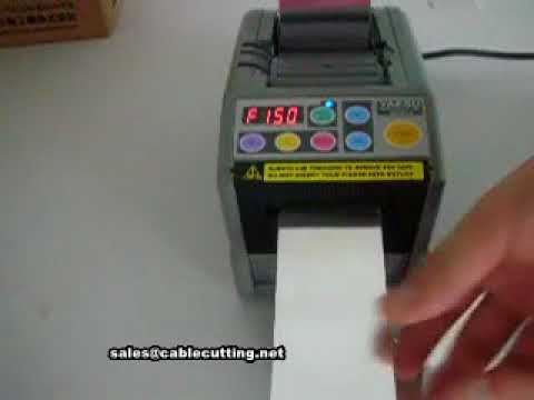 Dispensador cortador automático de cinta de aluminio para empaque industrial