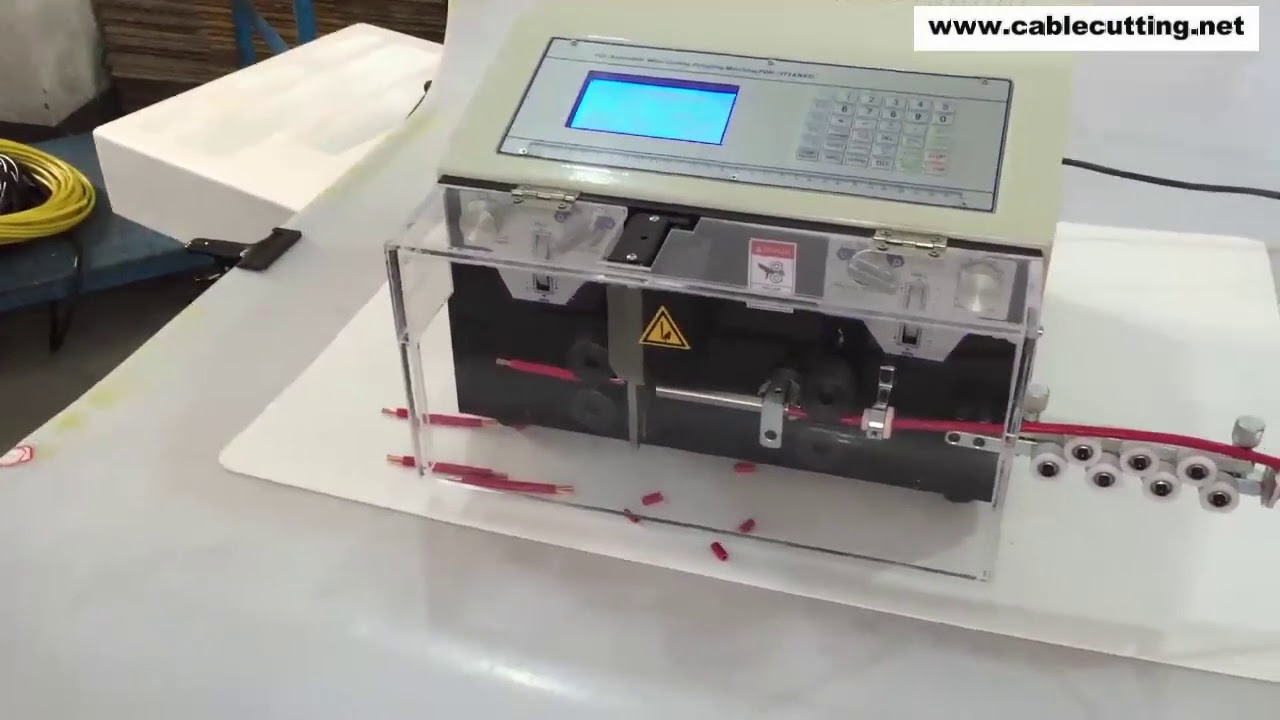 Máquina automática para pelar y cortar cables WPM-09JE2 | Alta precisión
