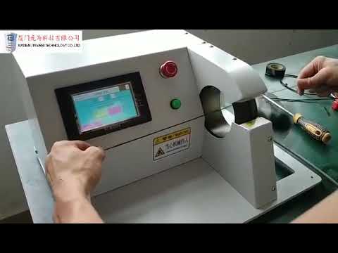 Máquina Etiquetadora de Banderas para Cables PVC - Bobinadora de Cinta Aislante Eléctrica