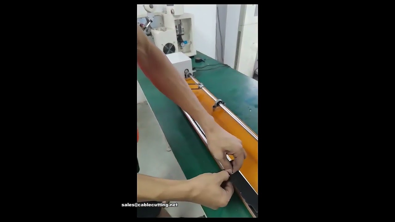 Máquina semiautomática de bobinado de alambre PVC con envoltura completa de cinta