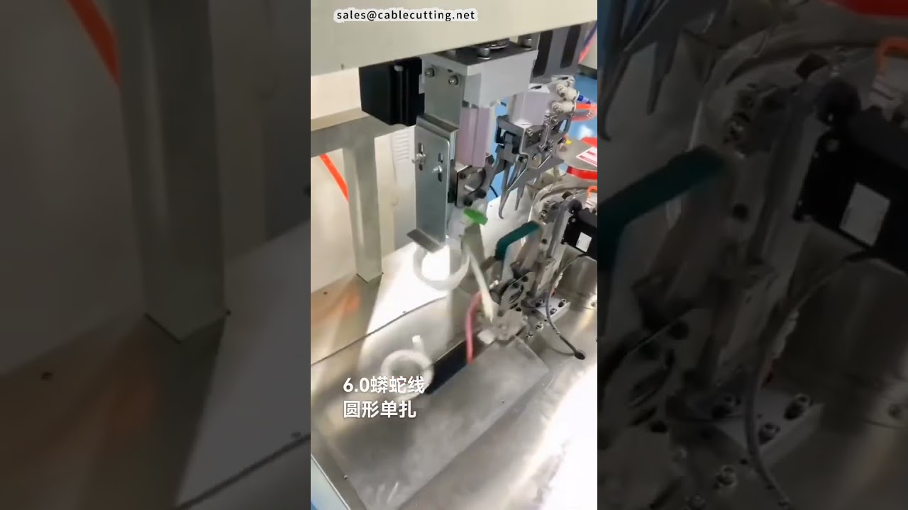 Máquina de Atado Redondo para Cable Patrón Pitón de 60mm | #fábrica #máquina