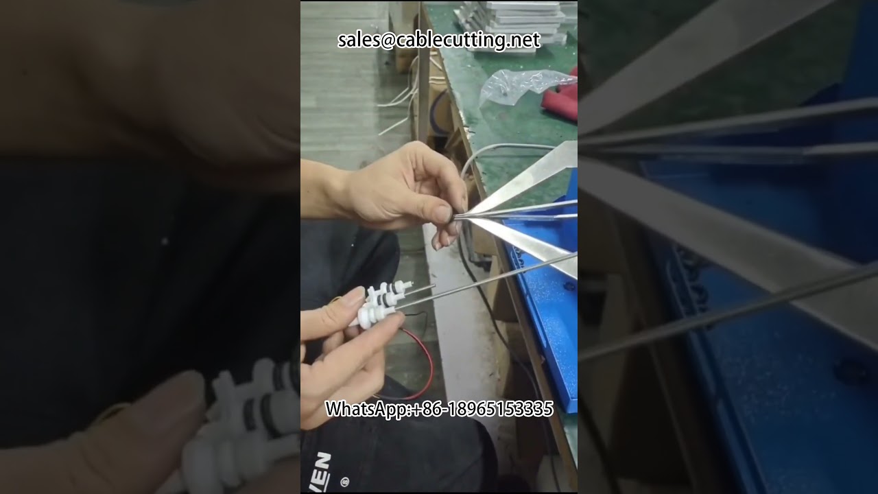 Máquina expansora y bobinadora de cables | Procesamiento industrial automático