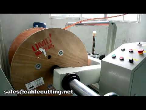 Máquina automática de corte y pelado de cable coaxial WPM-9935