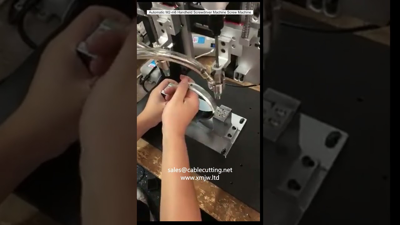 Máquina Atornilladora Automática Portátil para Tornillos M2-M6 – Eficiencia en Línea de Ensamblaje