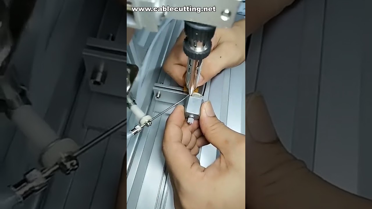 Máquina de soldar para luces LED, enchufes y conectores DC – Soldadura industrial precisa