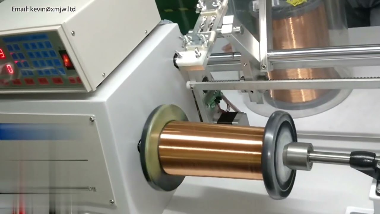 Máquina Bobinadora Automática CNC para Alambre de 0.03-2.5mm - Modelos 810, 820, 830