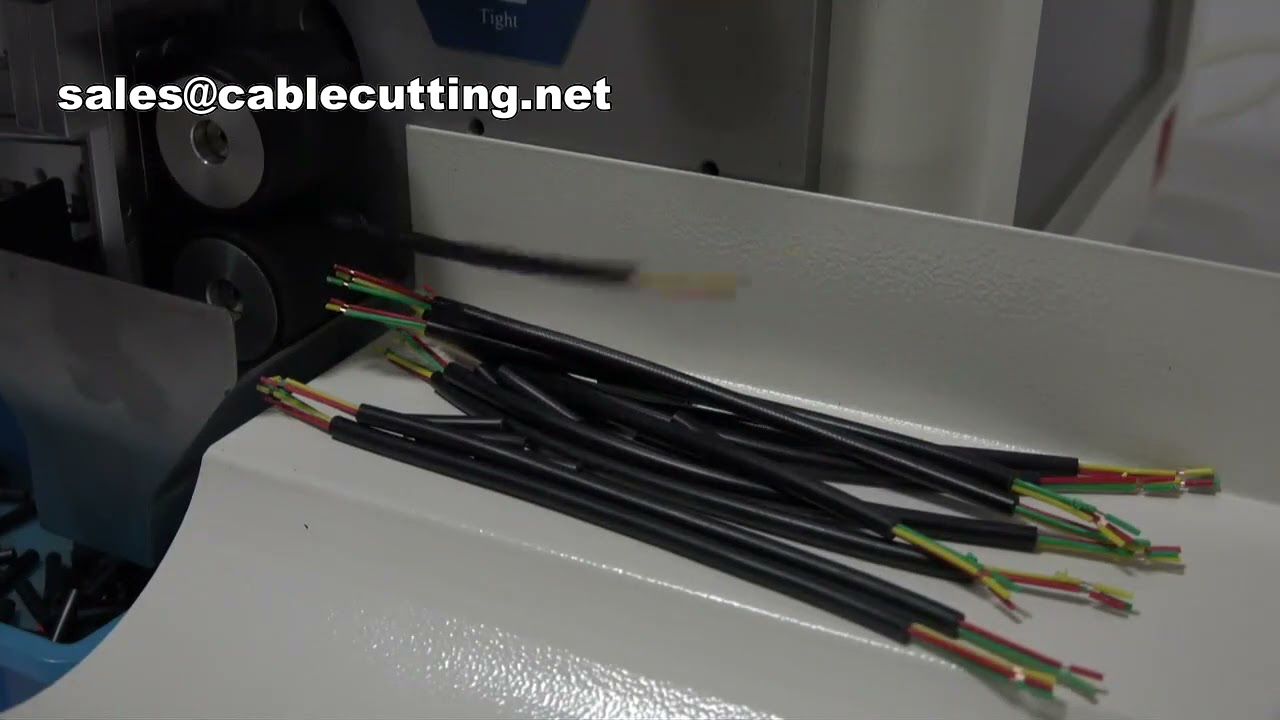 Máquina Peladora y Cortadora de Cables Multinúcleo Premium para Uso Industrial