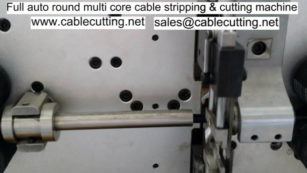 Máquina WPM-99: Corte y pelado automático de cables redondos múltiples