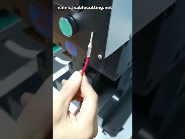 Máquina Crimpadora de Terminales para Cables Servo | Crimpadora Automática de Cables