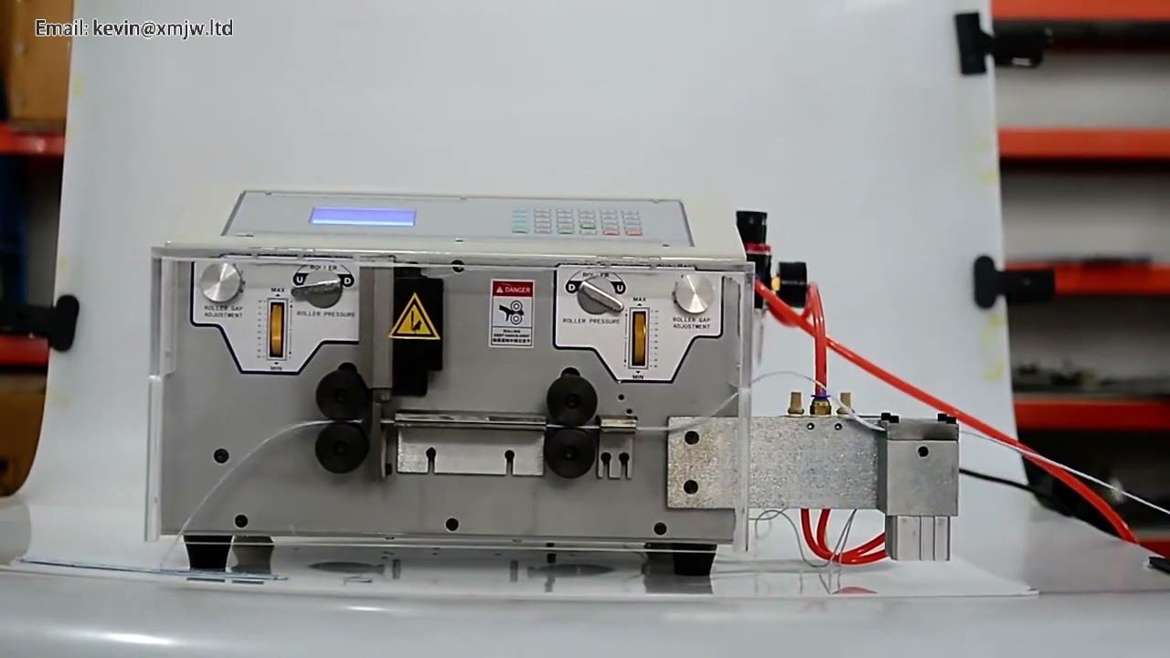 Máquina Peladora Automática SWT-508 P-X-2: Corte y Pelado Preciso de Cables Planos, Flexibles y de Derivación (2-12 Polos)