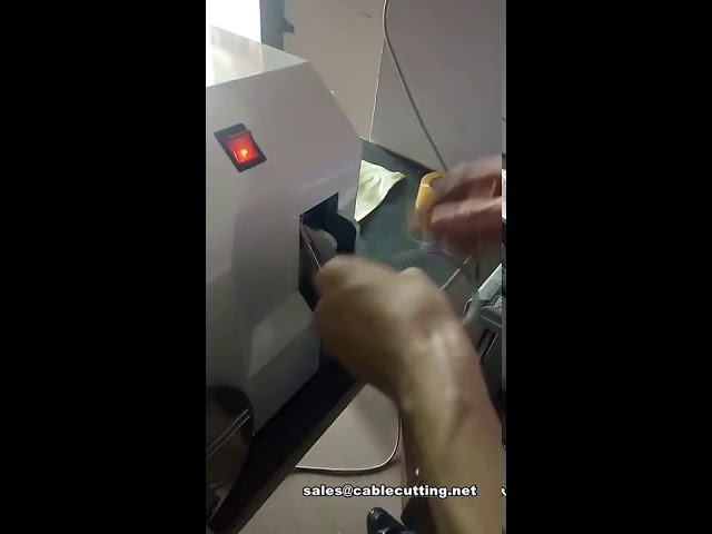 Máquina atadora de cables de freno y atadora de alambre para empaque