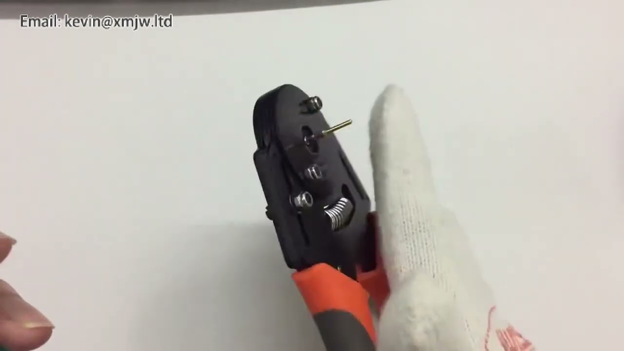Alicates de crimpado portátiles para enchufes de aviación – Pinzas con agujas de prueba macho y hembra para 4 núcleos