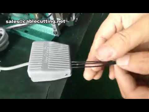 Máquina Pelacables Neumática | Peladora de Cables Industrial de Alta Velocidad