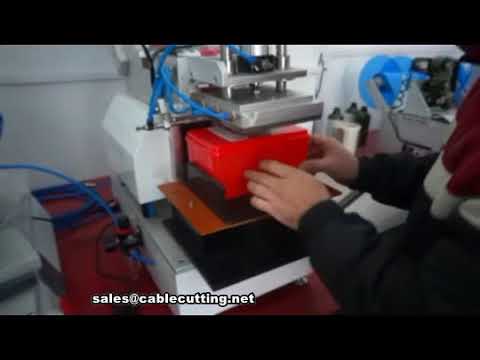 Máquina Etiquetadora de Superficie Plana Fire Box | Etiquetado Industrial de Alta Velocidad