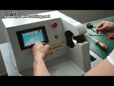 Máquina de encintado para cables finos y alambres pequeños | Envolvedora automática de cinta