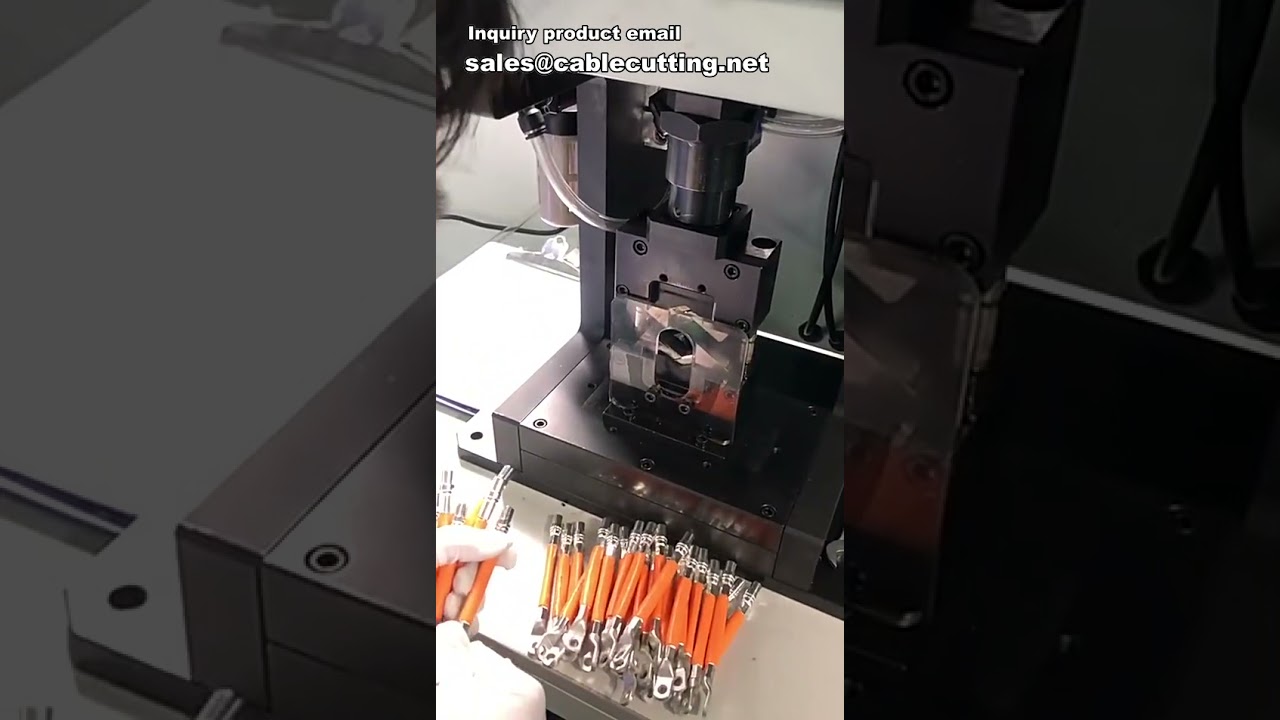 Máquina Crimpadora de Cables de Batería | Crimpadora de Terminales y Conectores de Batería