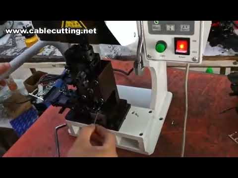 Máquina de Crimpado de Terminales Eléctricos - Crimpadora de Cables Profesional