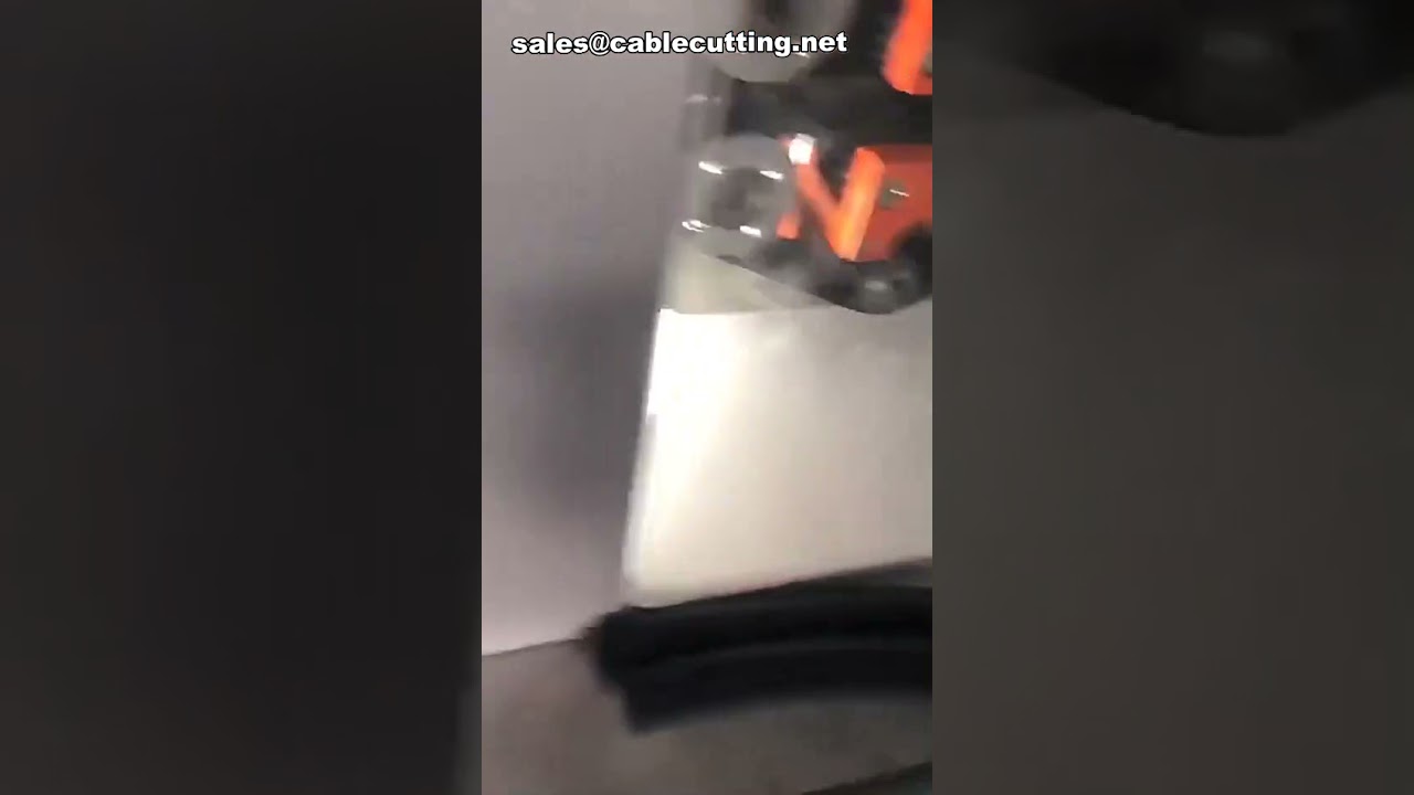 Máquina Cortadora de Caucho, PVC y Tubos Corrugados – Corte Automatizado de Precisión