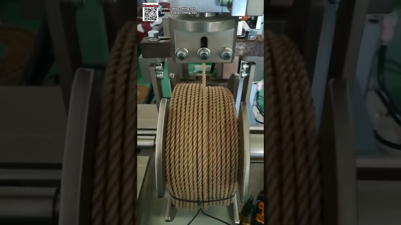 Máquina Enfardadora Automática de Alto Rendimiento para Embalaje de Cuerdas