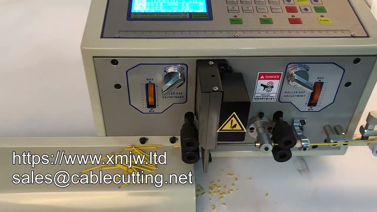 Máquina Peladora y Cortadora de Cables Automática LED WPM 02 - Procesamiento Industrial Eficiente
