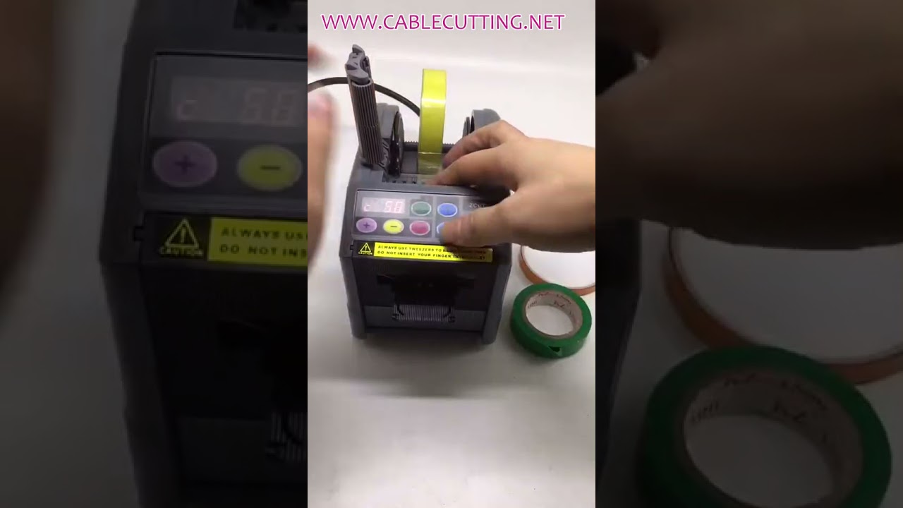 Dispensador Automático de Cinta Adhesiva – Máquina de Empaque Industrial