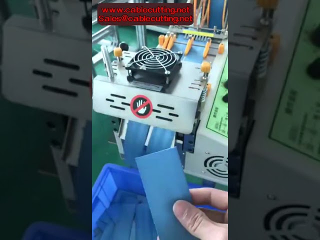 Máquina Automática de Corte de Cintas y Telas con Cuchillo Frío: Velcro, Cremalleras, Elásticos