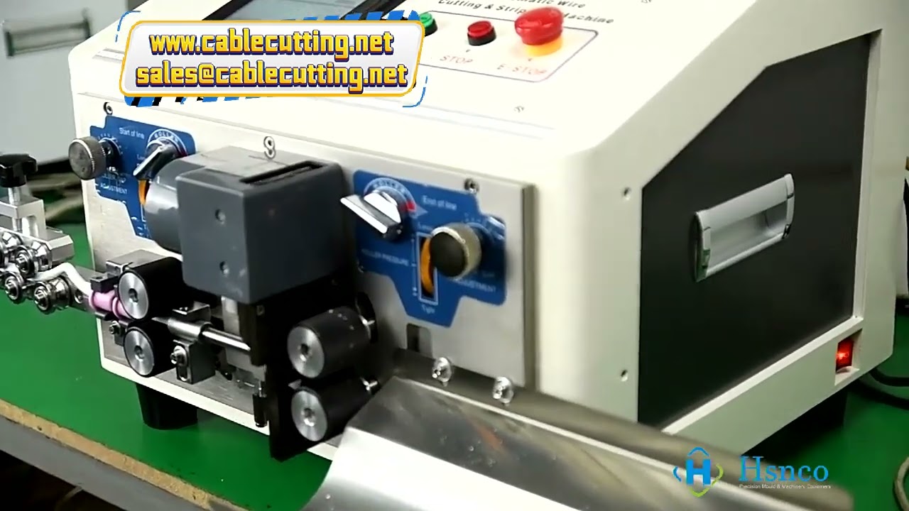 Máquina Automática de Corte y Pelado para Cables Multiconductor: Retiro de Aislamiento Interior y Exterior