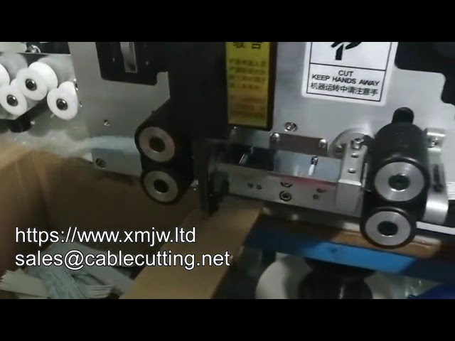 WPM 330a 12p Máquina automática de corte y pelado de cable plano tipo cinta con función de separación