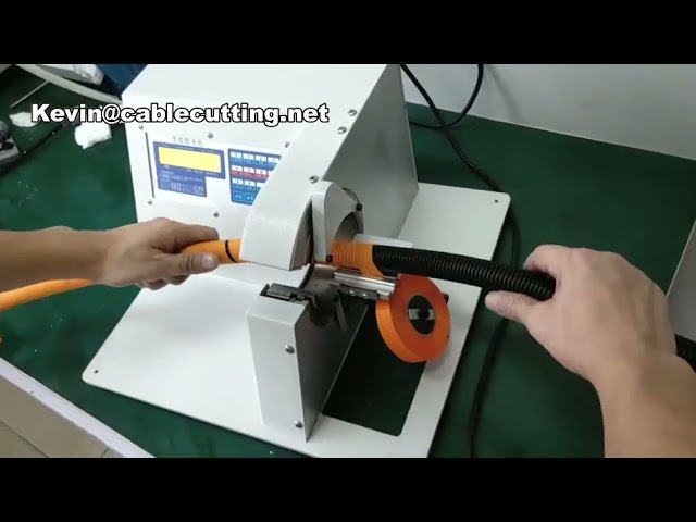Automatic Electric Wiring Harness Braiding Machine for PVC Cable Pulling and Armature Wrap Tape Wind