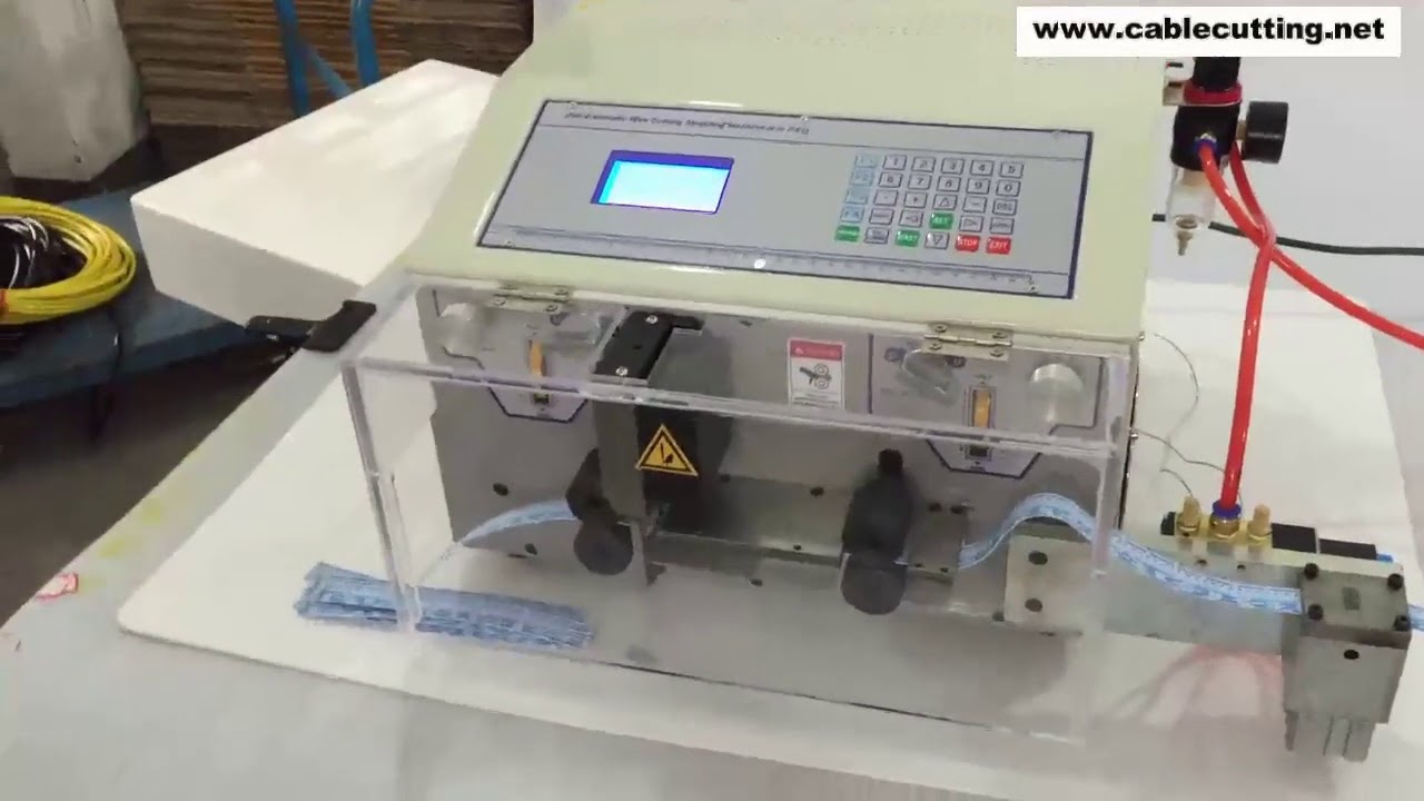 Máquina pelacables, cortadora y separadora de cables planos WPM-09E+S – Eficiencia industrial