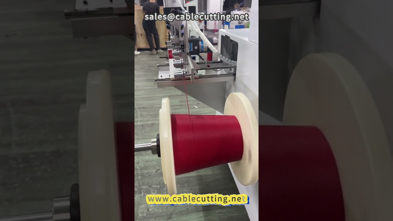 Máquina bobinadora automática de 23 metros para cable electrónico - Procesamiento y bobinado de alambre