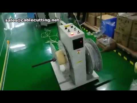 Máquina Automática para Corte, Pelado, Bobinado y Atado de Cables